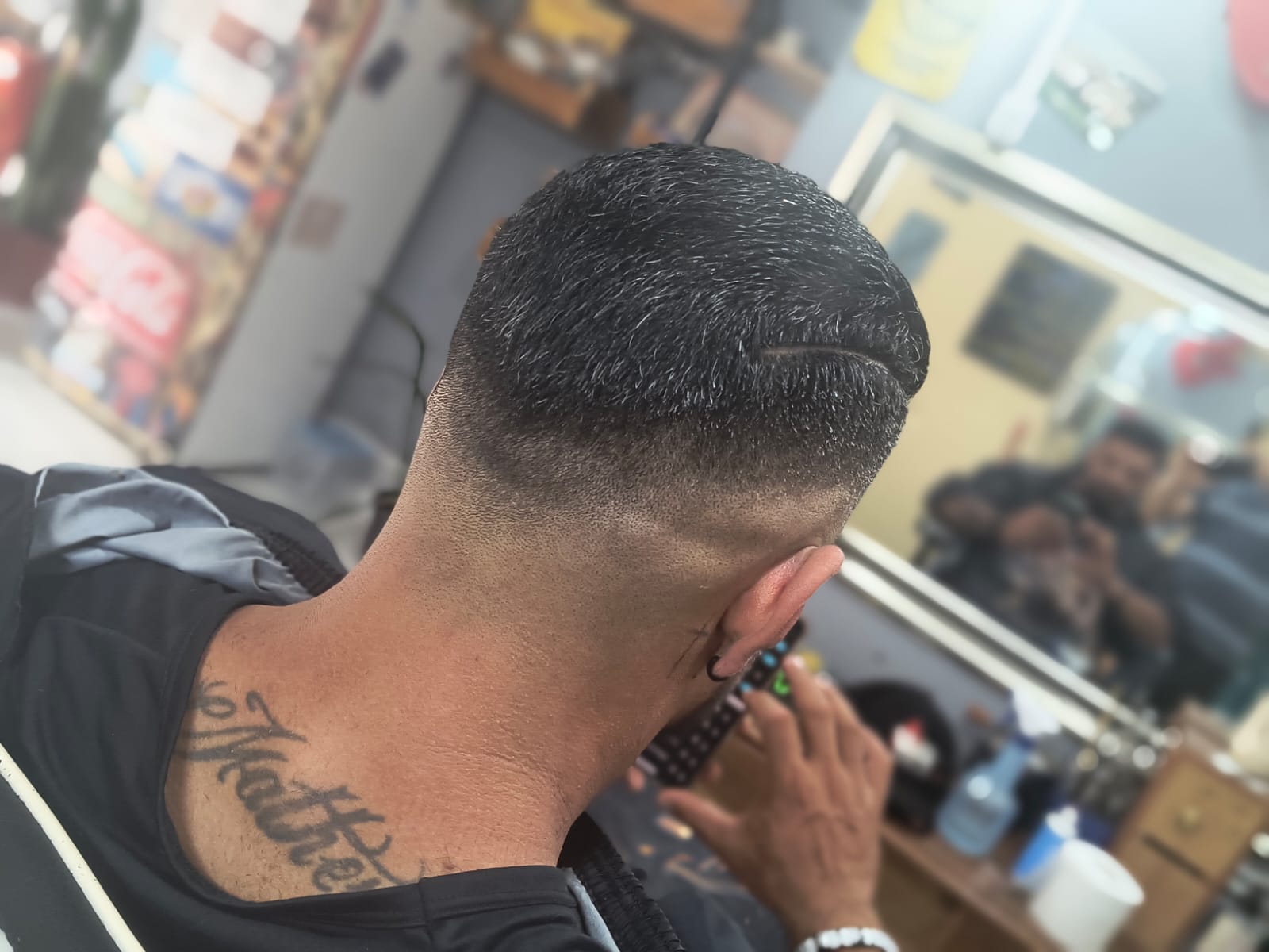 Ambiente da Barbearia AGT